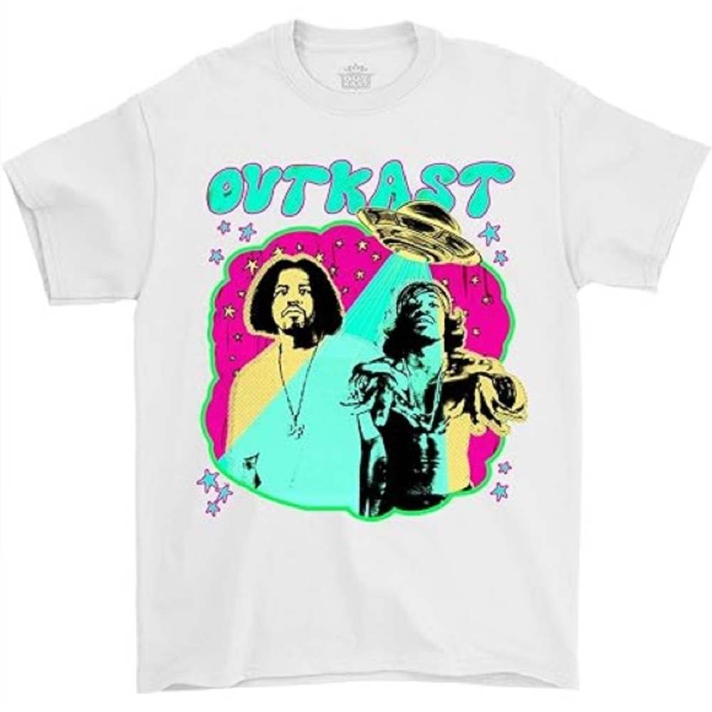 Outkast Official NWOT Unisex White Graphic Tee